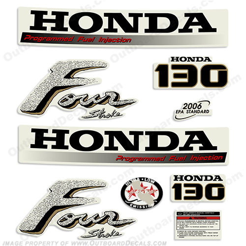 Honda out board decal kit #3