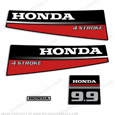 Honda outboard stickers