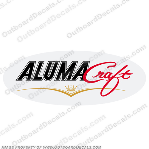 Alumacraft Boat Logo Decals - Vintage