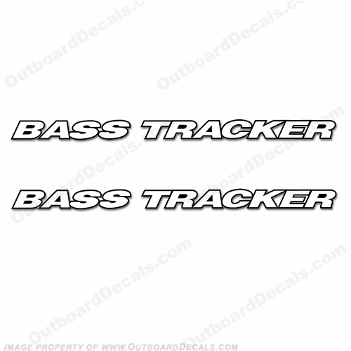 Tracker Boats Fish The Finest Decals (set of 2)