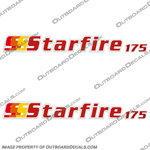 Skeeter Starfire 175 Decals (Set of 2) star fire, star, fire,175, Skeeter, Decal, Decals