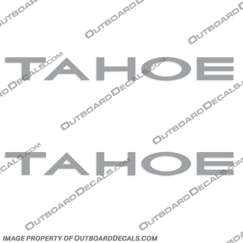 Tahoe Boat Decals (Style 2) Set of 2 - Any Color! Tahoe, Boat, Decal, Decals, Style, Style 2, 2, Set of 2, Any, Color, Any Color