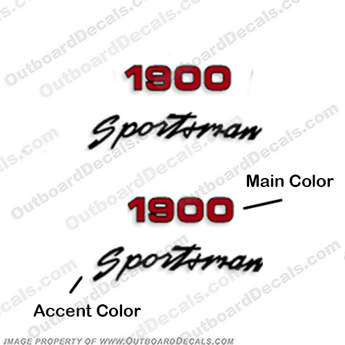 Key West Sportsman 1900 Boat Console Decals  INCR10Aug2021