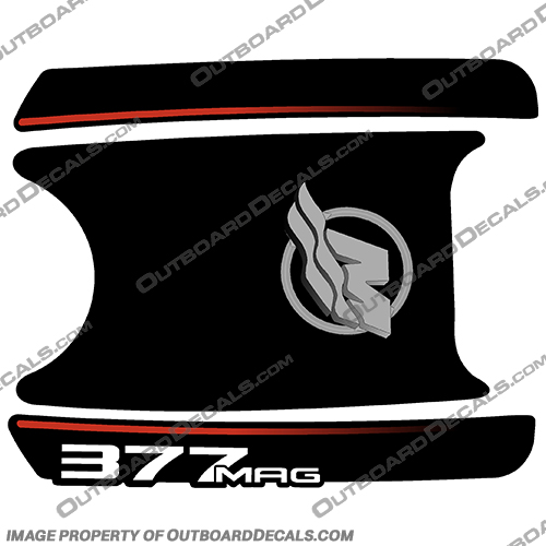 Mercury Mercruiser Magnum 377 Flame Arrestor Decal Kit mercruiser, mer, cruiser, 5.0, 5.0l, 5l, 5, flame, arrestor, bravo, alpha, one, thunderbolt, ignition, power, steering mpi, engine, valve, 454, flame, arrestor, mercury, decal, sticker, lx, v8, Magnum, 377