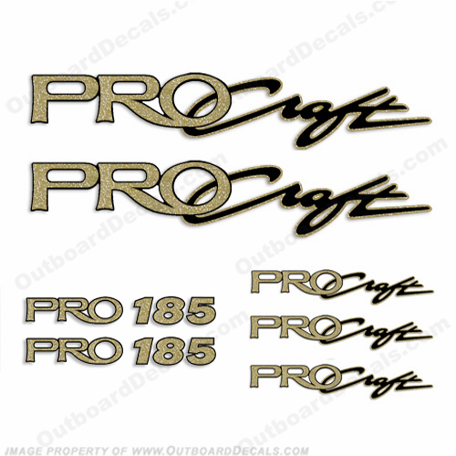 Pro Craft Blue Carpet Graphic Decal Sticker for Fishing Bass Boats