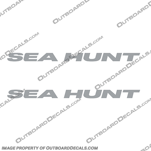 New Style " Sea Hunt " Boat Decals  1 - color new, style, sea, hunt, boat, harpoon, decals, any, color, 2, stickers, decal, boat, seahunt, 