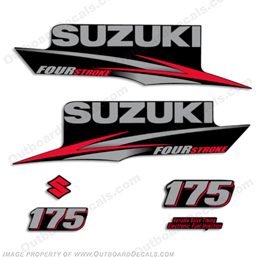 Suzuki 100hp DF100 Decal Kit