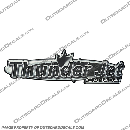 Thunder Jet Canada Boat Decal ThunerJet, Thunder, Jet, Canada, Boat, Decal, Decals