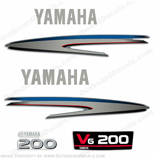 Custom Yamaha Outboard Stickers Satu Sticker 